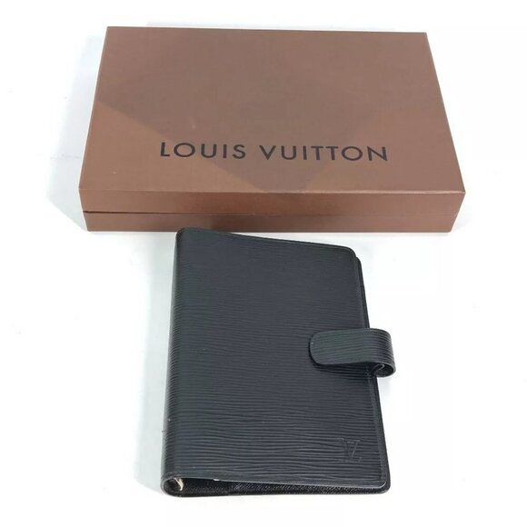 LOUIS VUITTON Epi AgendaMM System notebook stationery Notebook cover - Picture 6 of 12